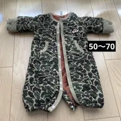 カバーオール　50〜70 裏起毛