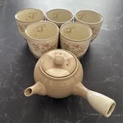 出石焼 永山 作 煎茶器揃 茶盌五客 無傷 箱無。 - メルカリ
