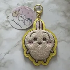 ちいかわ✩.*˚もこもこサガラ刺繍キーホルダー うさぎ