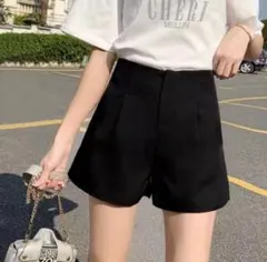 GRL タックハイウエストショートパンツ [at1744]