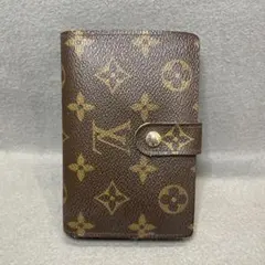 【F】ルイヴィトン ヴィエノワ モノグラム 二つ折り財布 がま口財布
