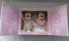 ミッキー ミニー ウェディングドール ぬいぐるみセット