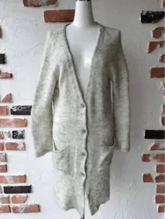 UNTITLED アンタイトルＶネックロングカーディガン③