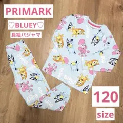 新品未使用✨　Primark Bluey ブルーイ 長袖　パジャマ 5-6Y