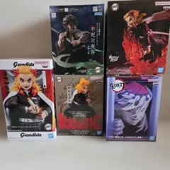 未開封❗鬼滅の刃フィギュア　　　　5点