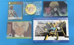 名探偵コナン トレーディングカードほか　5点セット