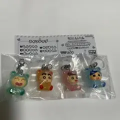 クレヨンしんちゃんめじるしアクセサリー みんなでくまパジャマ　セミコンプリート