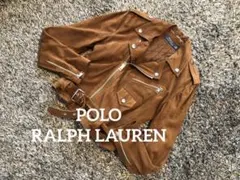 【希少】POLO RALPH LAUREN レザーダブルライダースジャケット