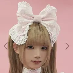 Chalmiere シャルミエール ボンボンショコラ リボンカチューシャ
