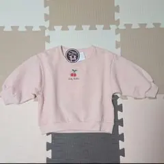 ☆Dolly Ribbon さくらんぼ刺繍 トレーナー☆ 90