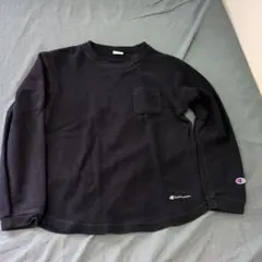 Champion ネイビー トレーナー ポケット付き