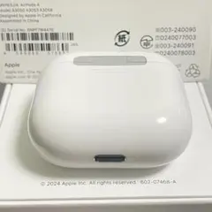 ［正規品］AirPods 4 第四世代　ケース　アイポーズ　ANC無し 充電器
