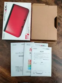 任天堂 ニンテンドー3DSLL　レッドブラック　空箱 ②