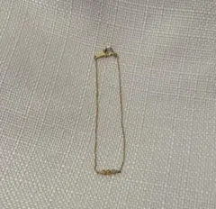 アガット agate ブレスレット k18 ダイヤモンド