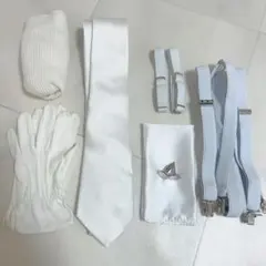 新郎 ウェディング ブライダル 7点セット