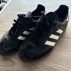 サイズ21 adidas Samba ブラック/ホワイト スニーカー