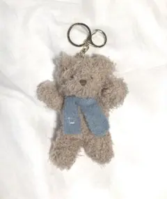最安値　新品ジェラピケくまテディベアキーホルダーぬいぐるみキーホルダーマスコット