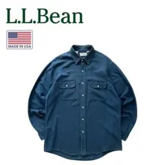 L.L.Beanエルエルビーン USA製 80~90s チェック コットンシャツ