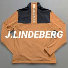 ジェイリンドバーグ ゴルフ ハーフジップモックネックシャツ 長袖