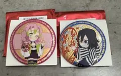 鬼滅の刃　中国　非遺　缶バッジ　伊黒小芭内　甘露寺蜜璃　おばみつ