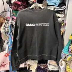 BASIC COTTON トレーナー UNISEX