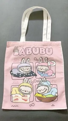 【新品】LABUBU キャラクター トートバッグ