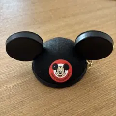 ミッキーマウス 耳型キーホルダー