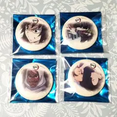 鬼滅の刃 立志編「ありがとう」缶バッジ 炭治郎 禰豆子 義勇 鱗滝 4点