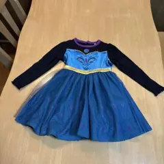 新品　リトシー　ディズニープリンセス　アナ雪　長袖ワンピース 110cm