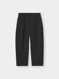 GU カーブタックパンツ M ブラック