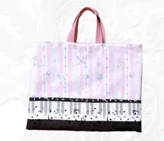 レッスンバッグ　おつかい袋　ハンドメイド