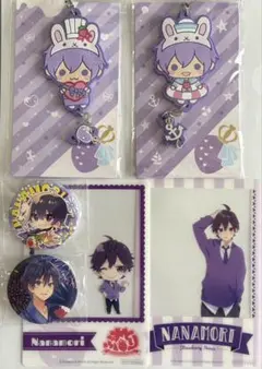 すとぷり　ななもり。 ラバスト　缶バッチ　クリアカード グッズセット