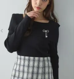 INGNI オフショルニット