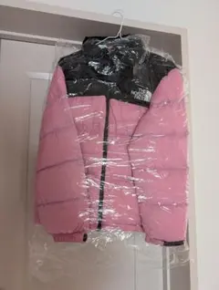 THE NORTH FACE ヌプシダウンジャケット L ピンク/黒