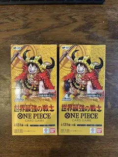 ONE PIECEカードゲーム 世界最強の戦士 OP-17 2BOXセット - メルカリ