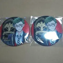 ツイステ NAMCO缶バッジ トレイ ハーツラビュル ツイステッドワンダーランド