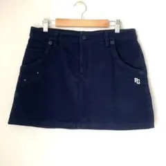 【美品】パーリーゲイツ PEARLY GATES ゴルフ スカート ネイビー L