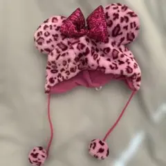 ヒョウ柄ファンキャップ