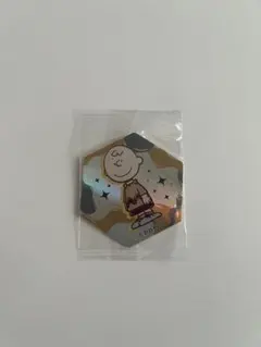 チャーリーブラウン　中国菓子　おまけシール