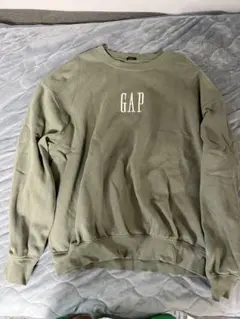 GAP オリーブグリーン クルーネック スウェット M