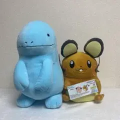 デデンネ ヌオー　ポケットモンスター もふぐっと　ぬいぐるみ プライズ ２点組