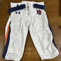 Under Armour アメリカンフットボールパンツ ネイビー/オレンジ　法政 Under Armour アメリカンフットボールパンツ ネイビー/オレンジ 法政