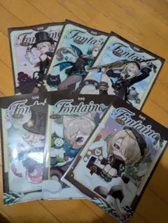 ✩.*˚原神 ローソン クリアファイル 6種✩.*˚