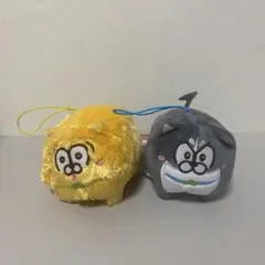 おそ松さん カラ松 一松 ぬいぐるみ 松犬 まんまる マスコット 2個セット