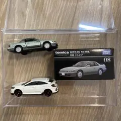 トミカ プレミアム 日産 シルビア おまけ シビック タイプR付き 値下げ交渉可