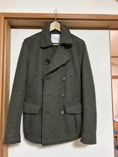 De'Hart ウール　ピーコート オリーブグリーン　コート