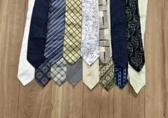 ネクタイ　セット まとめ売り。 15本セット　さまざまなデザイン　ブランド