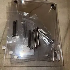 無印良品　アクリルフォトフレーム5個セット