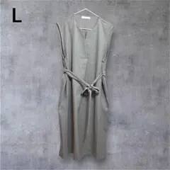 chocol raffine ショコラフィネ ノースリーブ ロングワンピース L