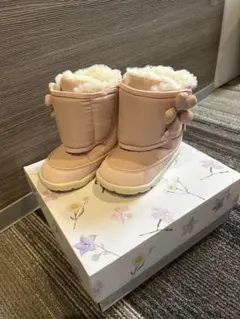 イフミー カラン スノー ウィンター ブーツ 14.5cm 1ヶ所シミ有り。